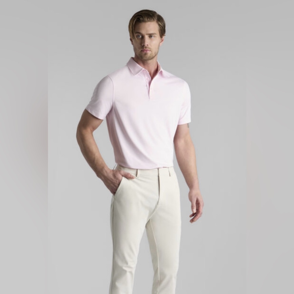 G/FORE- Melange Ice Nylon Polo- XL-‎ Like New!!
